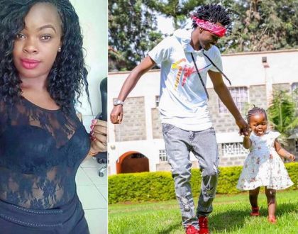Bahati's baby mama flaunts her curvaceous figure in new photos making rounds on social media, who knew she was this blessed? (Photos)