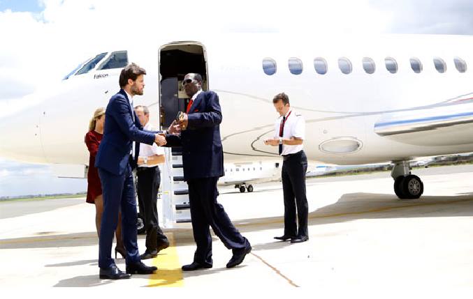 Inside the luxurious private jet that billionaire Chris Kirubi wants to buy