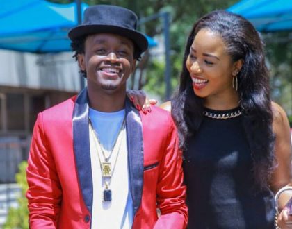 Bahati and Diana Marua slay in a new photo shoot taken in the middle of road (Photos)