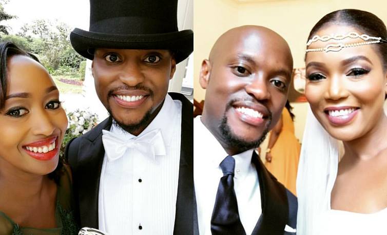 Grace Msalame’s ex husband Paul Ndichu finally marries his sweetheart in a glamorous white wedding ceremony