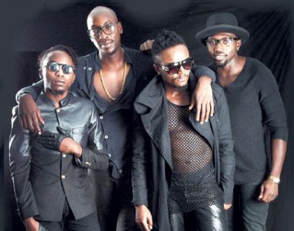Dapper Sauti Sol steps out in sharp suits for their new photo shoot
