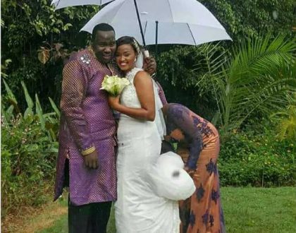 Citizen TV’s Willis Raburu secretly weds Mary Ngami Irungu in a small private wedding