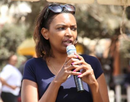 Alaaar! Pregnant Karen Nyamu distances herself from alleged bae she was spotted kissing