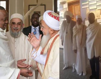 After president Uhuru and Raila, another Nasa principal seeks divine intervention from highly placed spiritual leader