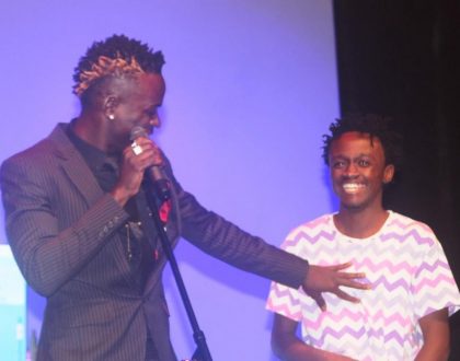 Willy Paul loses his cool and attacks event organizers after Groove Awards 2017 snubbed Bahati and him