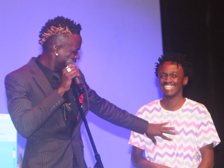 Willy Paul loses his cool and attacks event organizers after Groove Awards 2017 snubbed Bahati and him