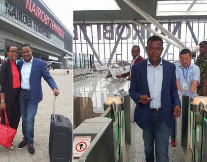 “The taps were dry and the stench…” Alfred Mutua narrates his trip on SGR train (Photos)