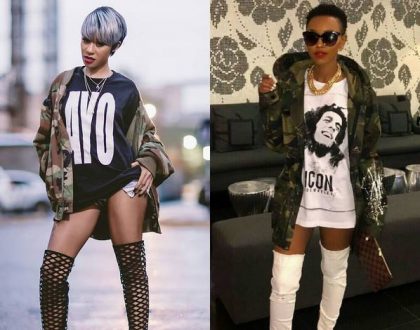 “Just stick to whoring in Intercontinental” Angry Kenyans tear into female rapper after she attacked Huddah Monroe