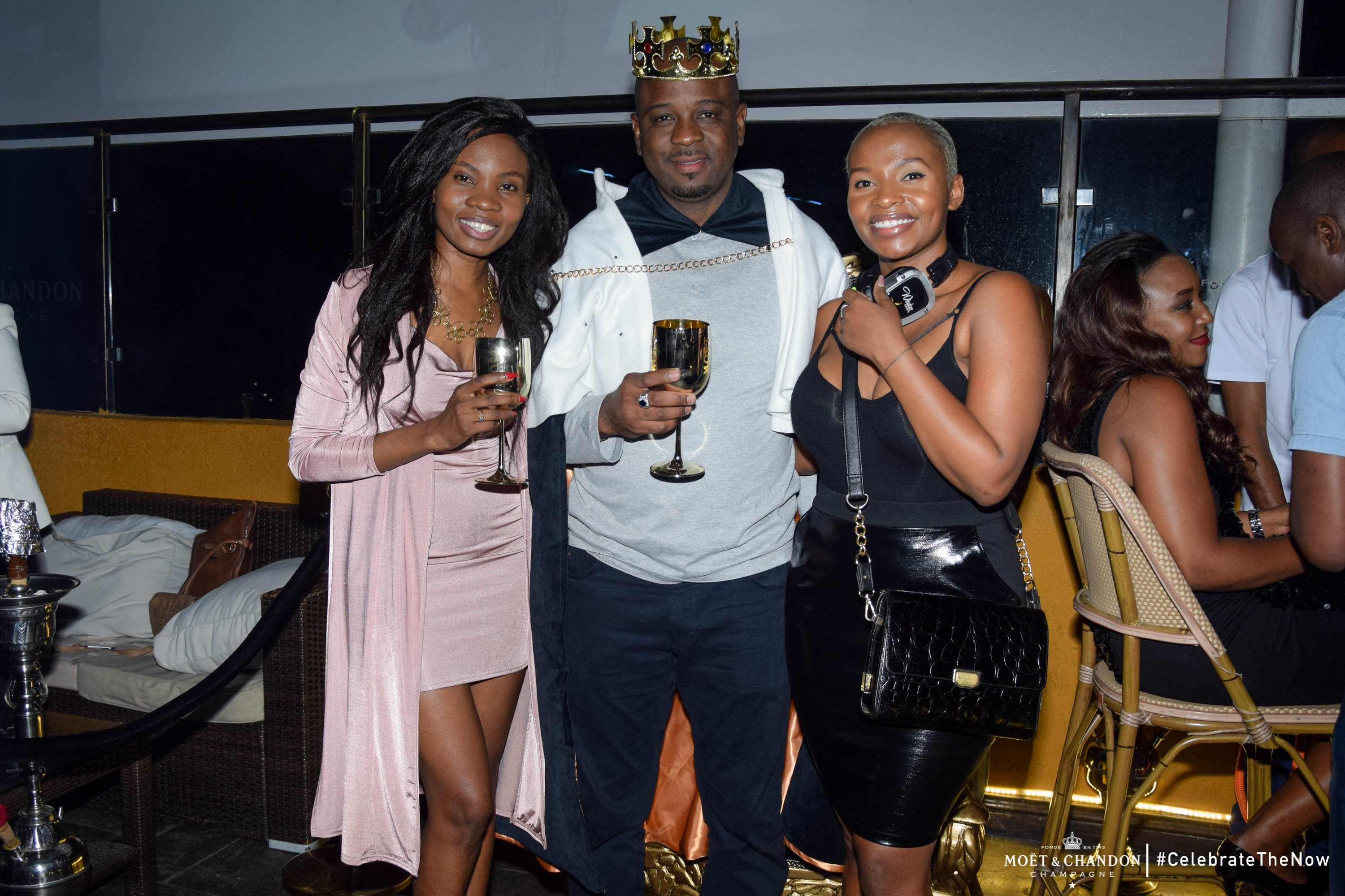 Celebrate the now Ali Oumarou crowned as the first Moët King