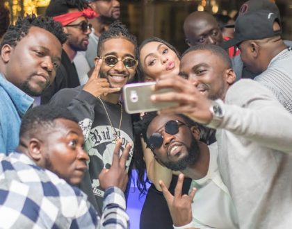 Omarion parties with Vera Sidika and other popular faces at kiza, checkout the lit photos!