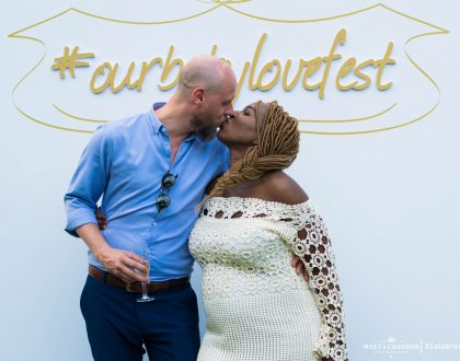 Moët & Chandon throws Sauti Sol's manager and his beautiful pregnant wife a one of a kind baby shower dubbed "Baby love fest" (Photos)