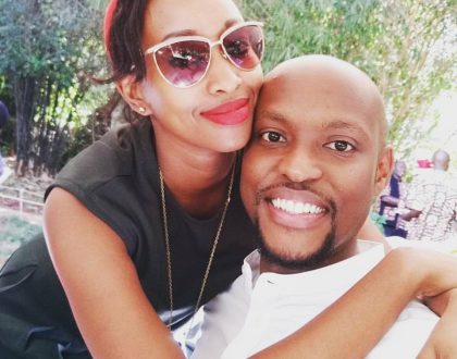 Eddie Ndichu goes gaga over his wife Janet Mbugua after President Uhuru signs much awaited Bill into law