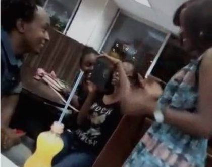 Njugush mocks unlucky man humiliated at Chicken-Inn after his girlfriend rejected his marriage proposal and stormed out