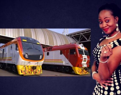 Nigerian journalist Adeola Fayehun mocks Kenya’s SGR trains but agrees the train stations better than their airports
