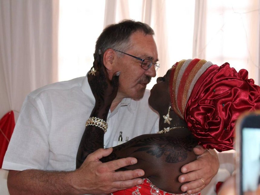 Nyota Ndogo and husband show acres of skin after stepping out in these tiny swimming attires
