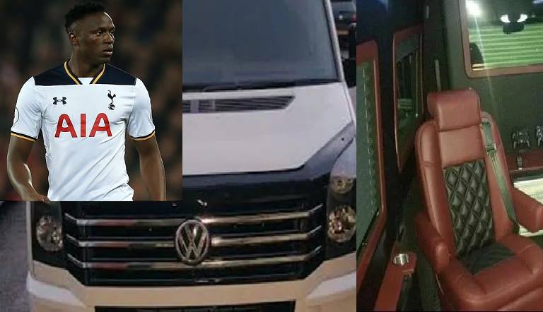 Inside Victor Wanyama’s Kes 25 million Volkswagen which has a fridge, coffeemaker and rotating seats (Photos)