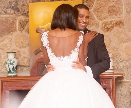 7 amazing photos of Adelle Onyango’s wedding dress that has left many talking