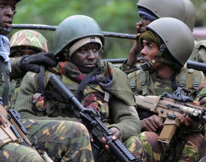 KDF soldiers caught on camera shooting innocent Kenyan in broad daylight