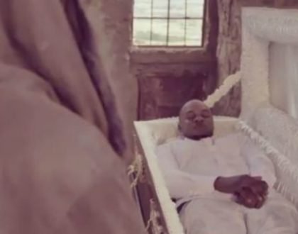 Khaligraph Jones drops jaws after rising from the dead in new video