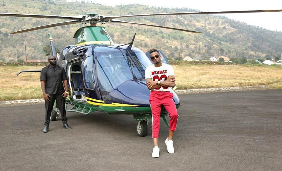 5 things to know about the Kes 654 million helicopter Diamond ‘bought’ for his tour (Photos)
