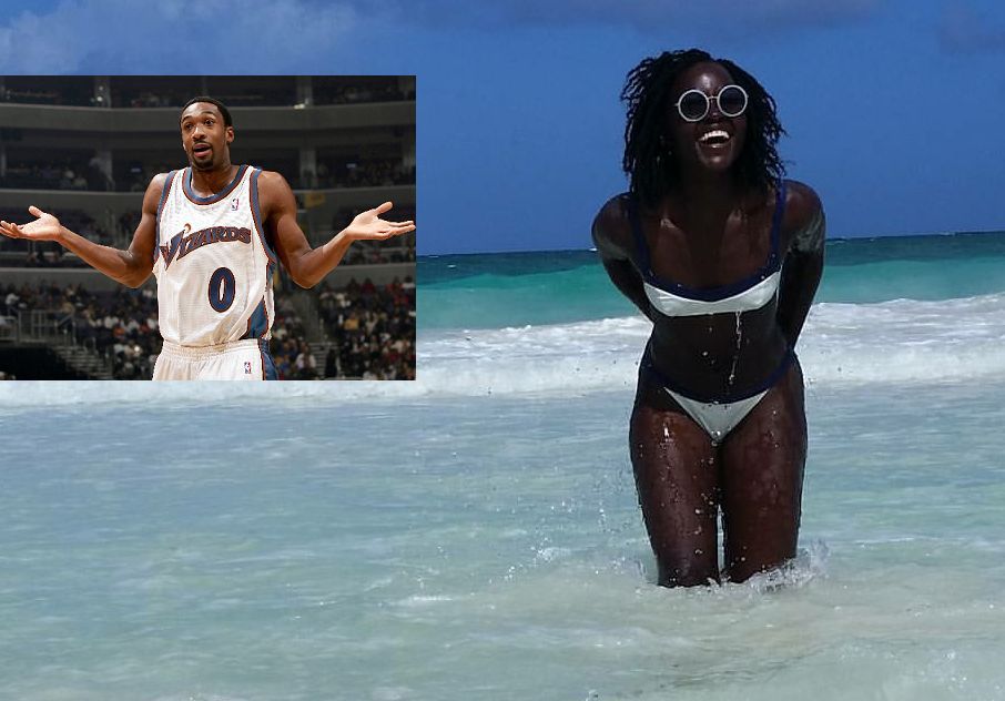 “She’s only cute when lights are off” ex NBA player Gilbert Arenas attacks Lupita Nyongo for flaunting dark skin in Mexico (Photos)