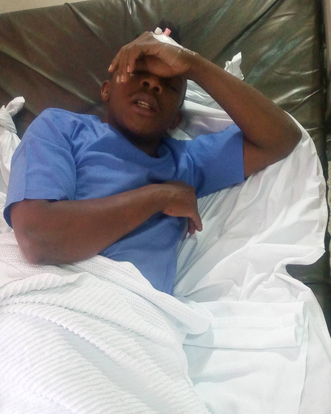 Papa Dennis hospitalized after falling ill while on a live interview