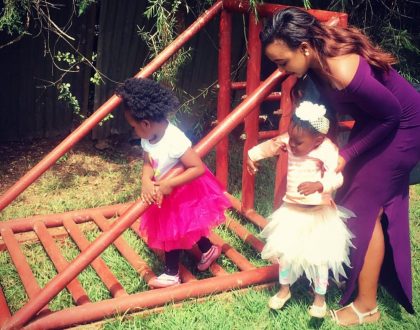 Betty Kyallo's 3 year old daughter steps out carrying a Chanel purse worth Ksh 90,000