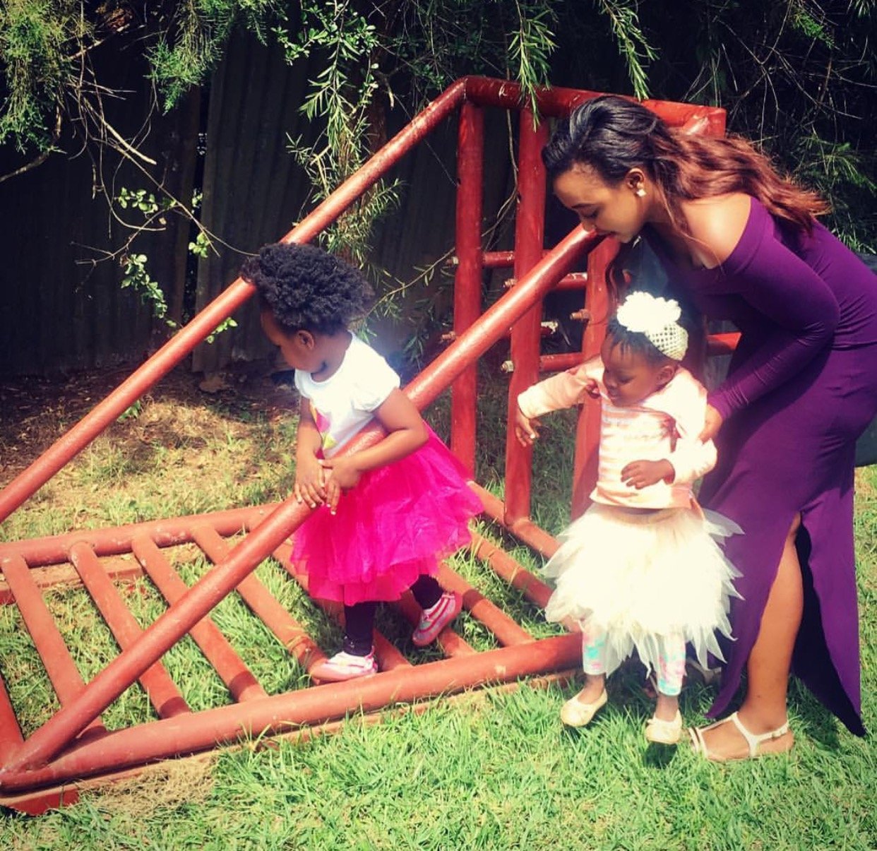 Betty Kyallo's 3 year old daughter steps out carrying a Chanel purse worth Ksh 90,000