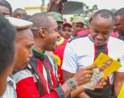 Kenyans wowed as Boniface Mwangi and Jaguar meet during their campaign trail in Starehe