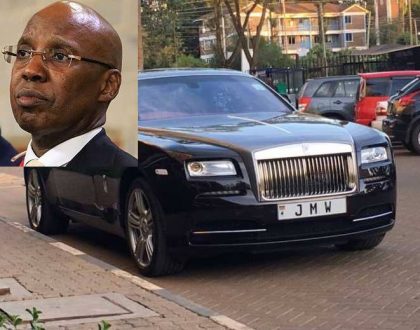 5 photos of Kes 31 million Rolls Royce Wraith that Kenya’s most feared wheeler dealer -  Jimi Wanjigi owns