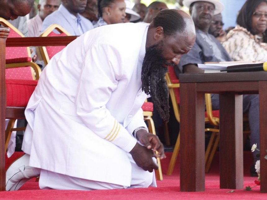 Kenyans divided on whether Prophet Owuor should resurrect former CS Nkaissery