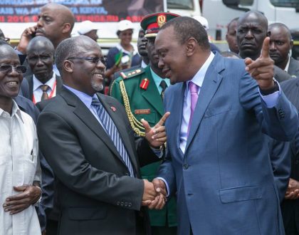 President Magufuli bans Uhuru Kenyatta’s Brookside Dairy from operating in Tanzania