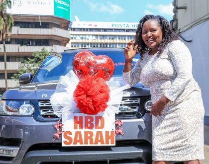 Bonfire Adventures CEO brings Nairobi to a standstill as he surprises wife with 30 million birthday package (Photos)
