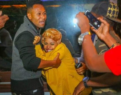 Dj Mo and Size 8 publicly kiss for the first time but this is why Kenyans on social media could not handle it!
