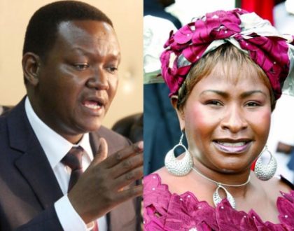 "We will give Ndeti a job if she is interested" says Alfred Mutua