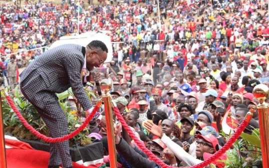 Mr Nice robbed during Governor Mike Sonko’s inauguration ceremony