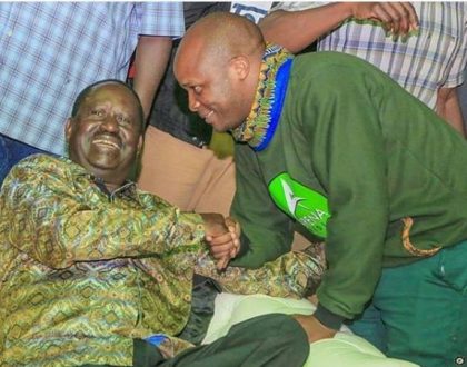 "Baba tell your army to treat!" This is the powerful open letter Comedian Jalang'o wrote to Raila Odinga