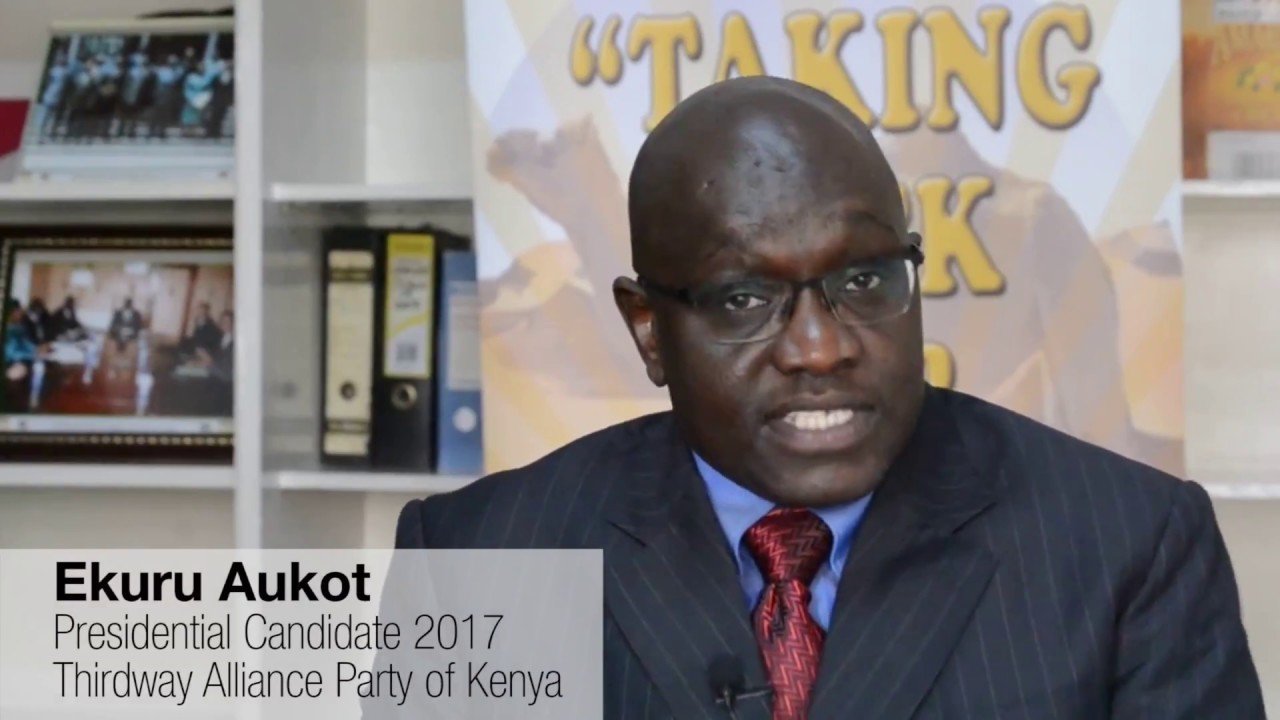 Thirdway Alliance presidential candidate Ekuru Aukot sounds the alarm on new discovery about rigging