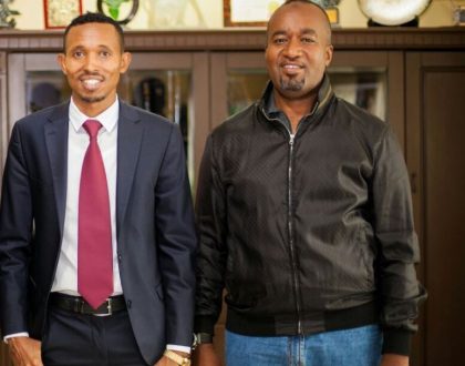 Mohammed Ali finally ends hostilities with Hassan Joho after a meeting with Raila Odinga