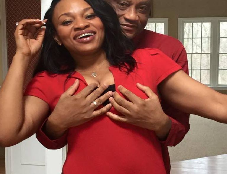 Creepy pastor who shocked the internet fondling his hot wife’s breasts in public has been dumped (Photos)