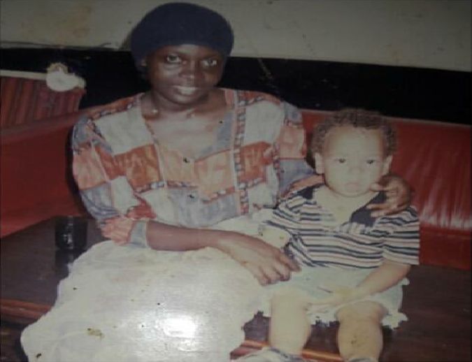 Meet the cute interracial teen Nyota Ndogo used to babysit while she was still a maid (Photos)
