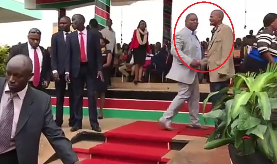 Githeri man steals the show at Mike Sonko’s inauguration (Photos)