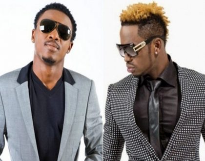This is why Diamond has hanged a photo of Alikiba on the wall at his office despite their bitter rivalry (Photos)