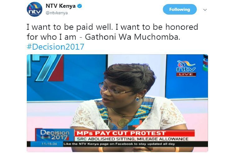 Mohamed Ali rejects MPs’ pay rise as former journalist turned Kiambu women rep annoys Kenyans with her greed