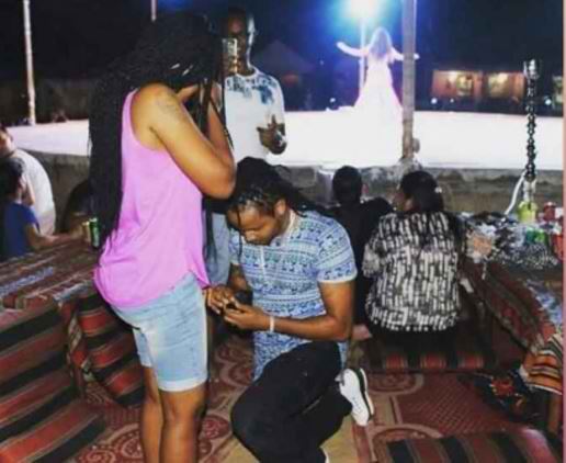 Wedding bells! DJ Kalonje proposes to the love of his life