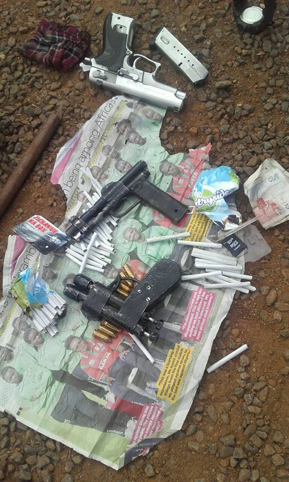 Hessy guns down 7 Gaza gang members along the Nyeri-Nairobi highway (Photos)