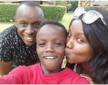 "His biological dad isn't active in his life" Phil Karanja reveals how Celina's son ended up calling him 'dad'