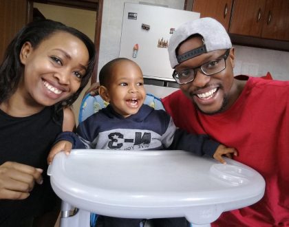 Janet Mbugua and hubby celebrate their son as he turns 2 years (Photos)