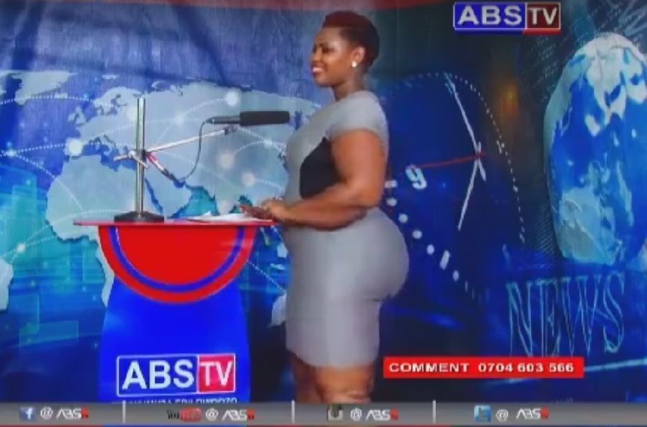 “What kind of weed is this” KTN’s Joy Doreen Biira express shock with madness seen on Ugandan TV (Video)