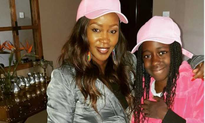 Terryanne Chebet shows off bulging baby bump for the first time in new photos